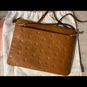 MCM Leather Crossbody Bag